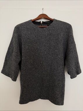 H&M Charcoal Gray Crewneck Sweater